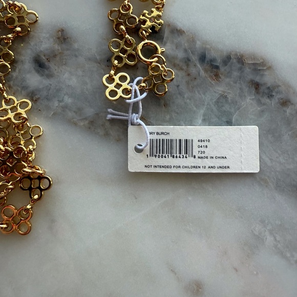 Tory Burch Gold Long Necklace - Picture 4 of 5